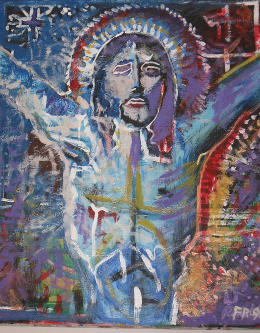 Figure to Mr Ronckey,oil and acrilyc on canvas,50 x 40 cm,1997.jpg