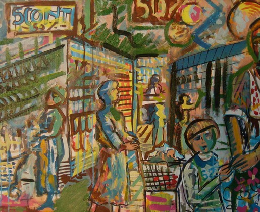 Supercoop n,2,100 x 70 cm,2009,oil on canvas copy